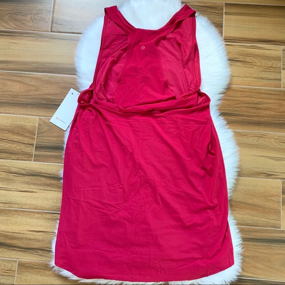 Rejuvenate dress lululemon ruby red midi length - Picture 4 of 5